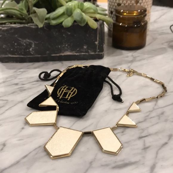 House of Harlow 1960 Jewelry - House of Harlow 1960 station leather necklace